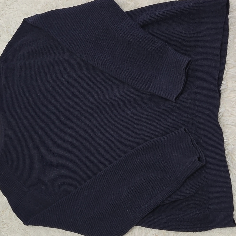 Patagonia Men's Navy Blue Yewcrag Crew Sweater - Picture 5 of 5